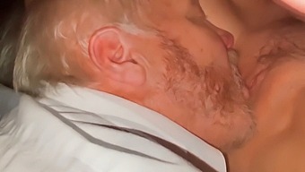 Mature Couple Explores Threesome With Young Couple In Lingerie