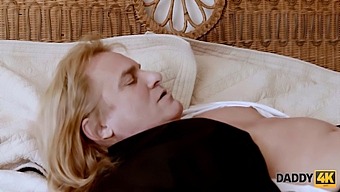 Blonde Beauty'S Taboo Affair With Groom'S Father In Hd